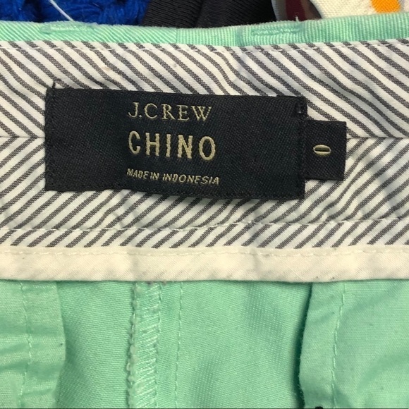 J.Crew Mint Chino 4” Short Sz 0 Women’s Blue Green - Picture 4 of 5